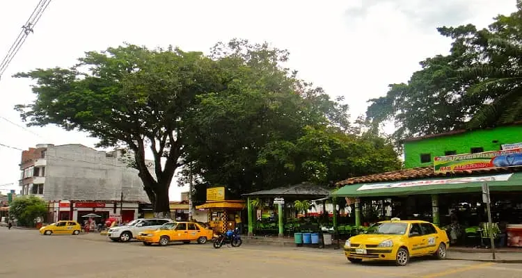 Taxis en Antioquia Colombia